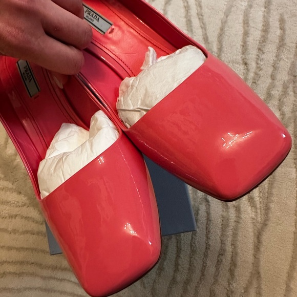 Prada pink Square Toe Clazature Donna Heels 40 - Picture 16 of 16